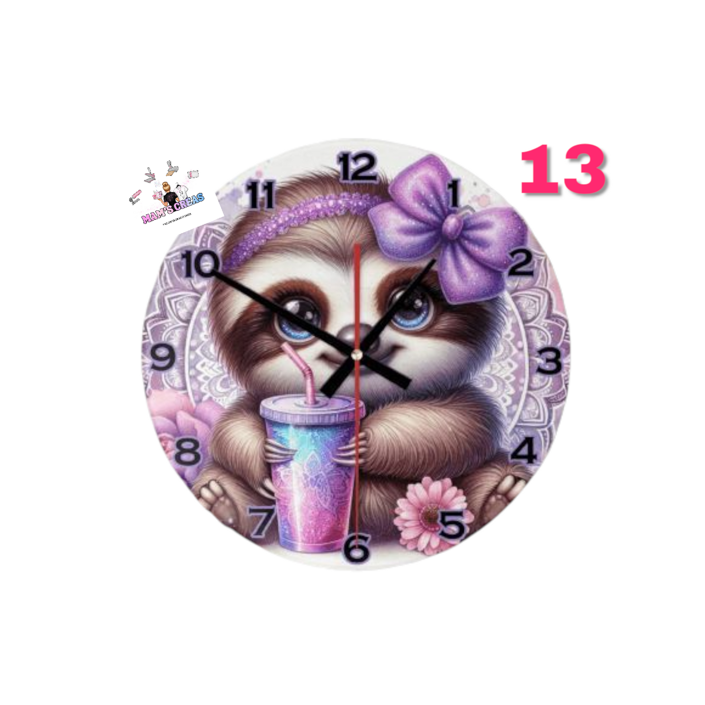 IMAGES POUR HORLOGES 20 CM (Ne sera pas vendu sans l'horloge)