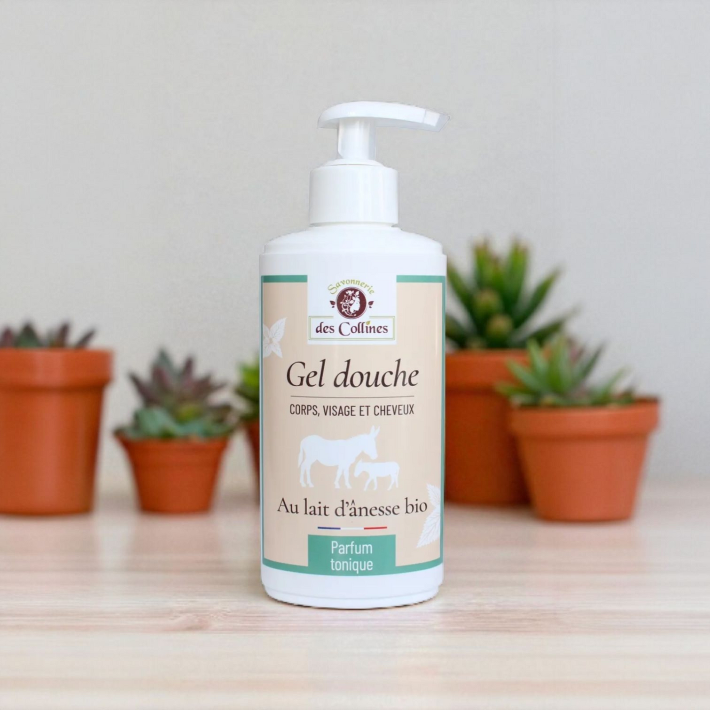 GEL DOUCHE 3 en 1 AU LAIT D'ÂNESSE BIO