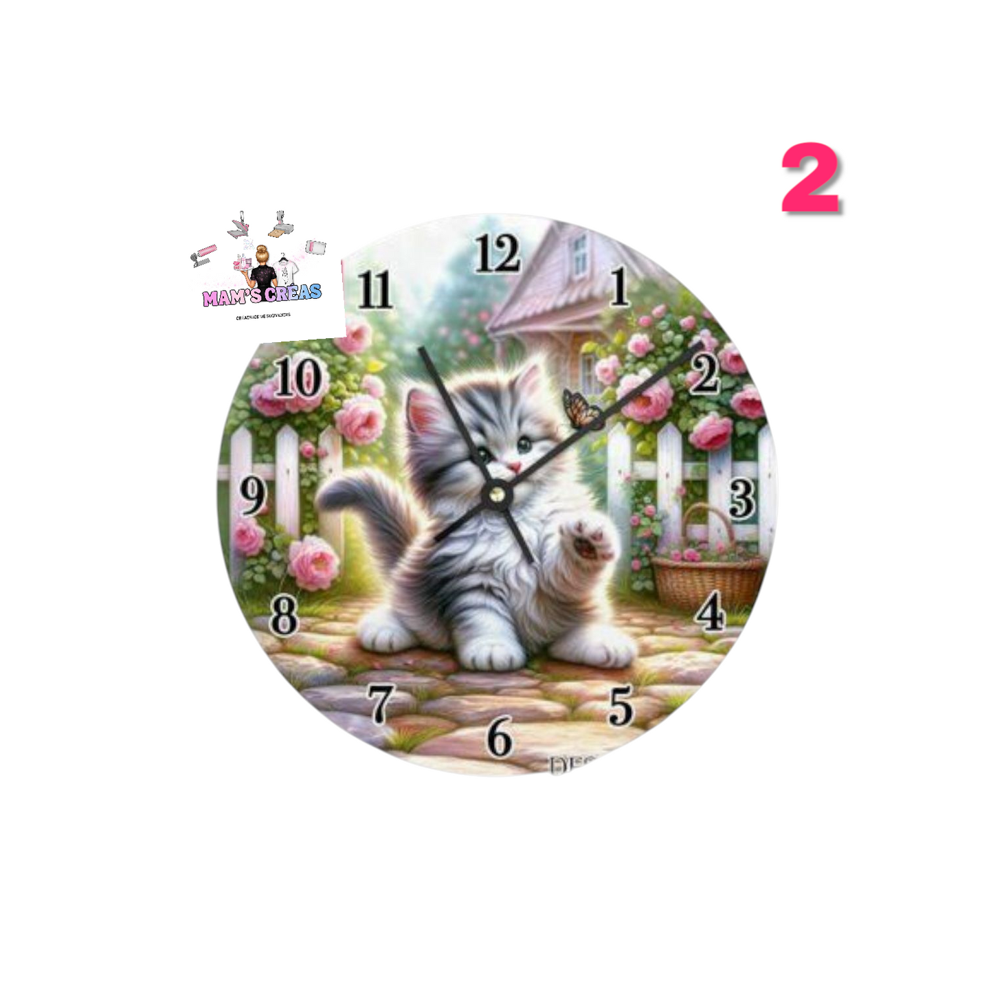 IMAGES POUR HORLOGES 20 CM (Ne sera pas vendu sans l'horloge)