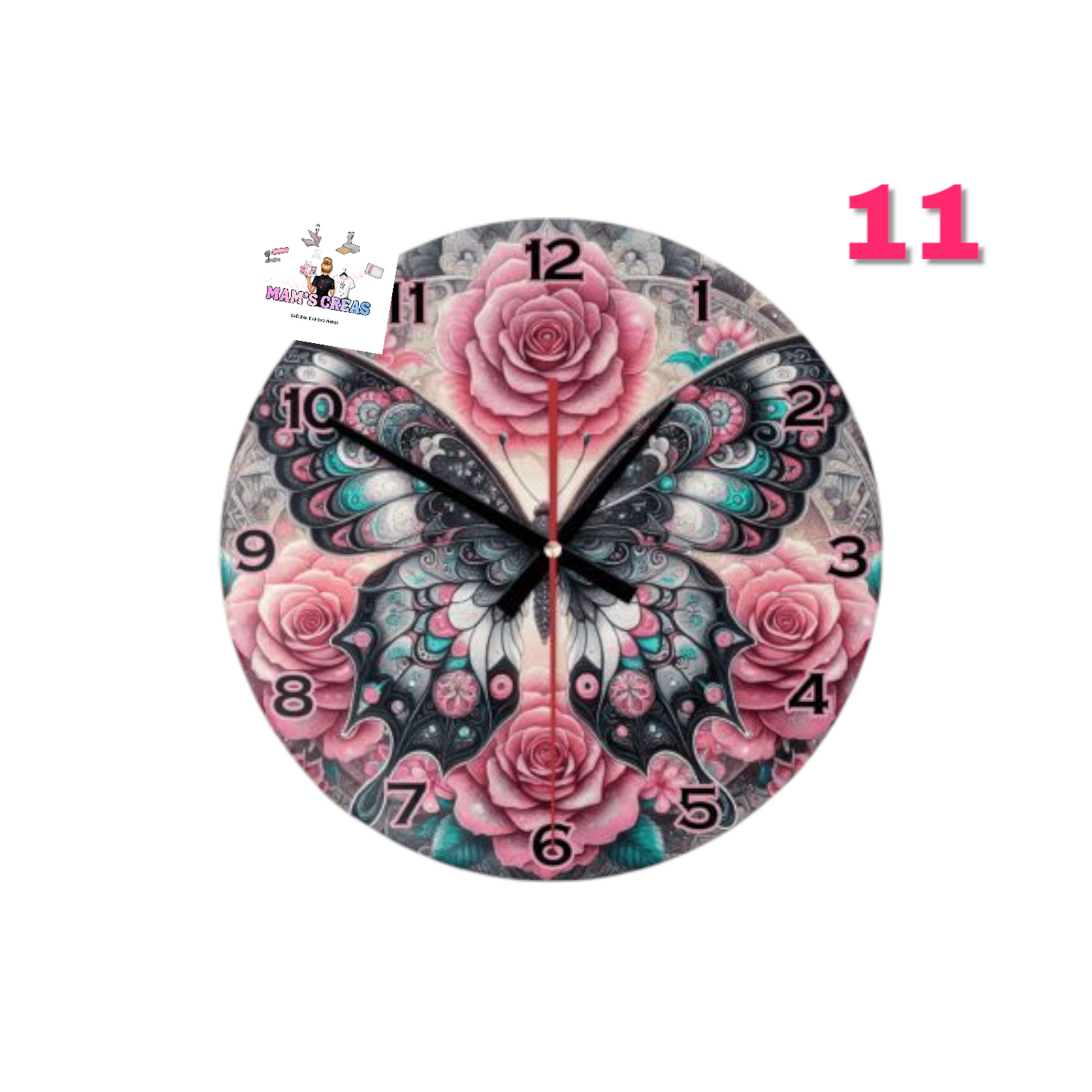 IMAGES POUR HORLOGES 20 CM (Ne sera pas vendu sans l'horloge)