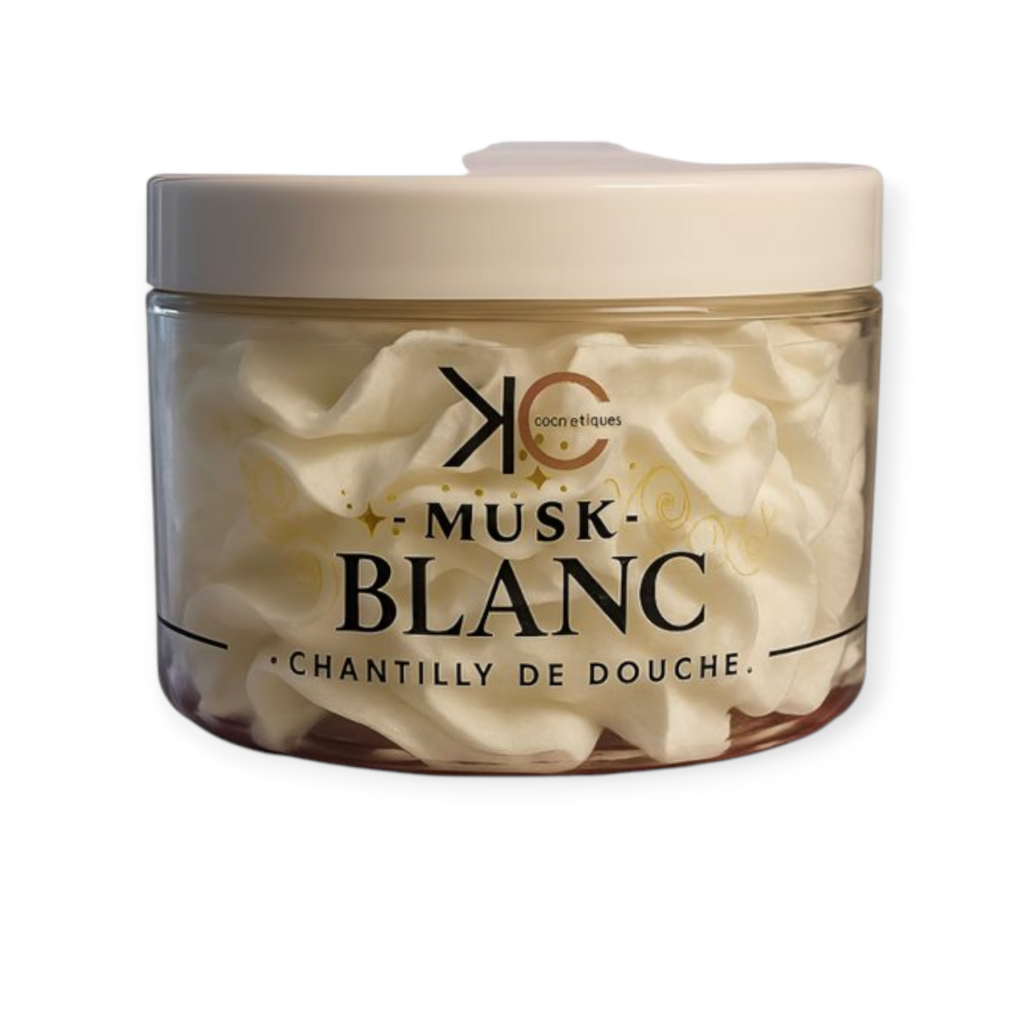 Chantilly de douche Musk Blanc