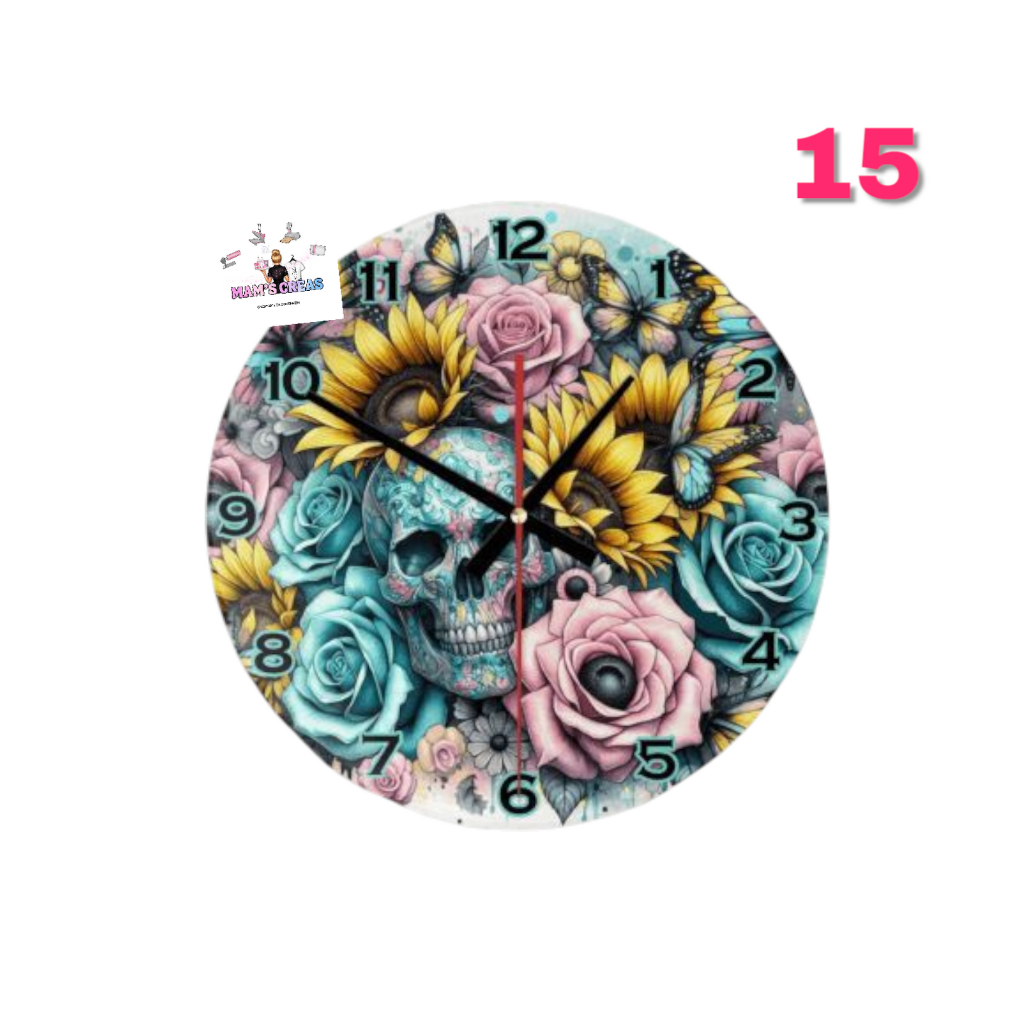IMAGES POUR HORLOGES 20 CM (Ne sera pas vendu sans l'horloge)