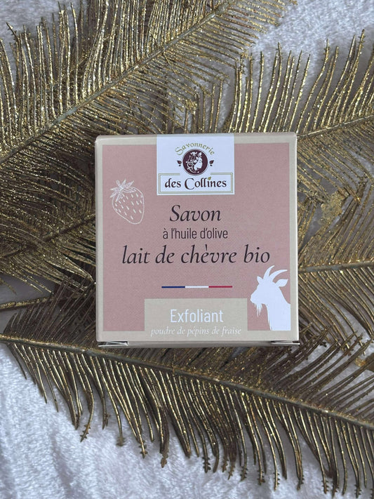 SAVONS AU LAIT DE CHÈVRE EXFOLIANTS