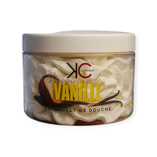 Chantilly de douche vanille