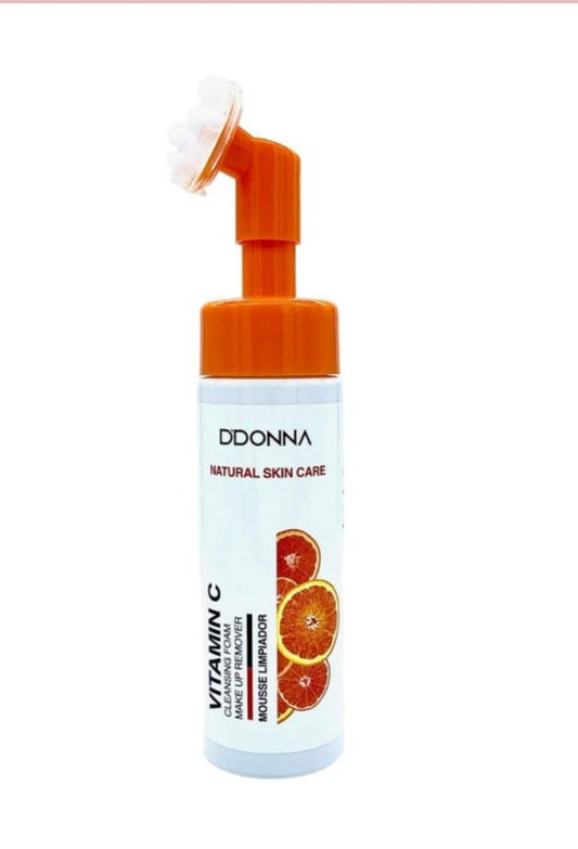 Mousse nettoyante vitamine C